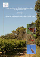 2013 Atlas provisoire des papillons et libellules du Gard