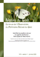 2023 Identification des papillons de jour et zygènes de France : Pieris rapae et P. mannii
